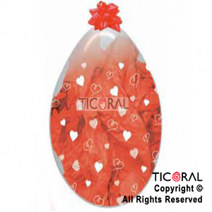 GLOBO SEMPERTEX R18 INF CR CORAZONES 1 x 25